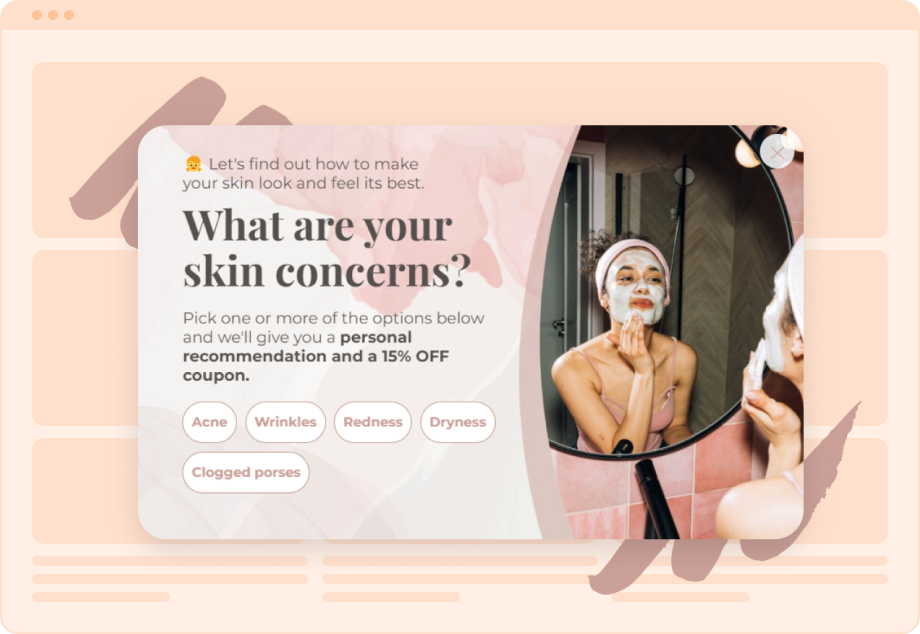 Conversational Popup