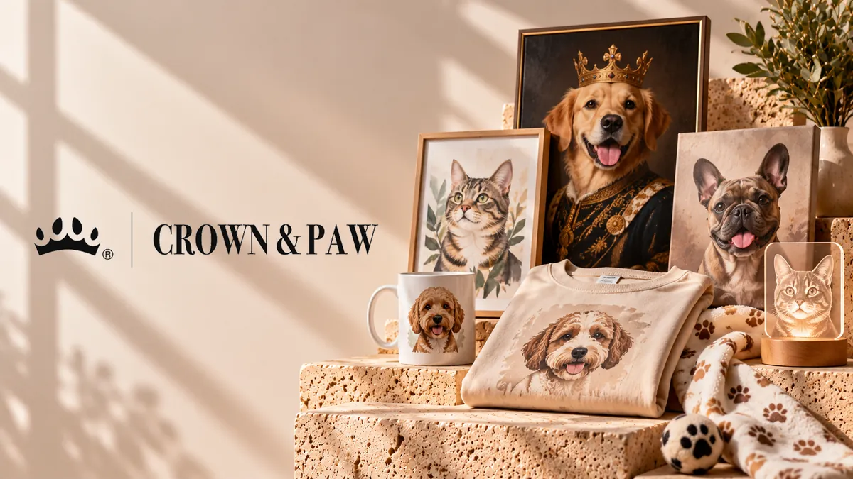 Crown & Paw popup