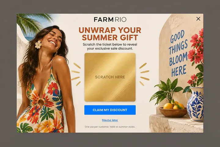 Gamified popup concept from the library