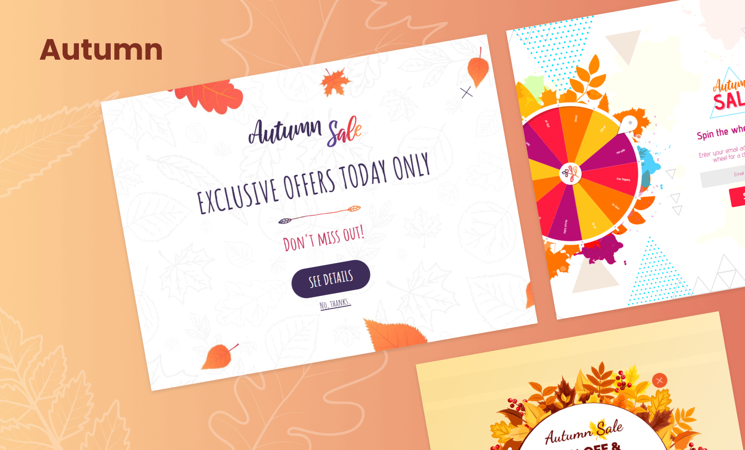 Autumn theme preview