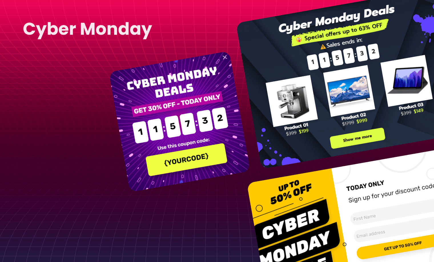 Cyber Monday theme preview