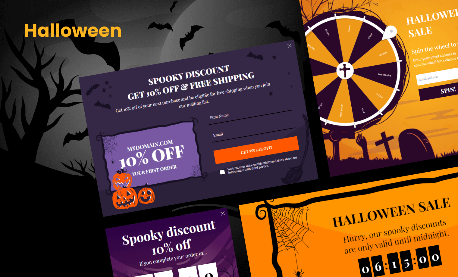 Halloween theme preview