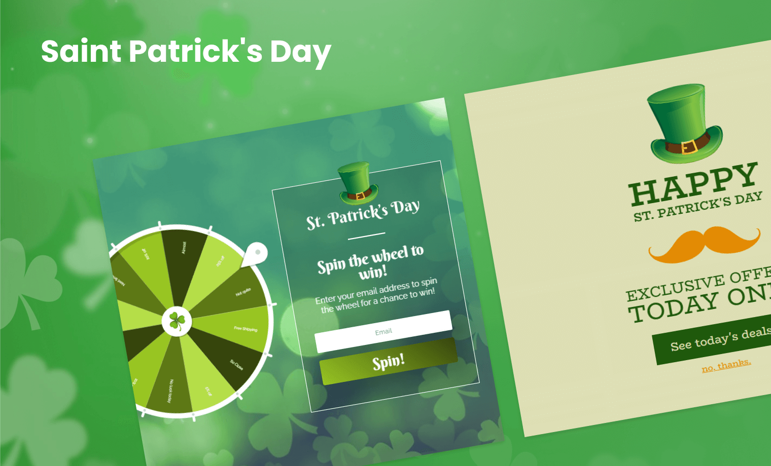 Saint Patrick's Day theme preview