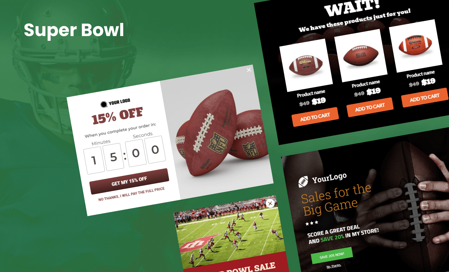 Super Bowl theme preview