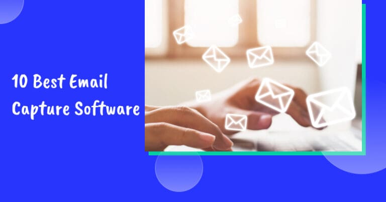 Email capture software