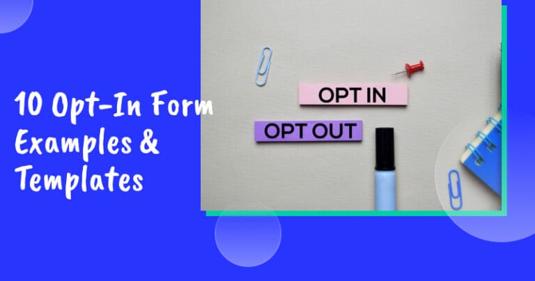 10 opt in form examples