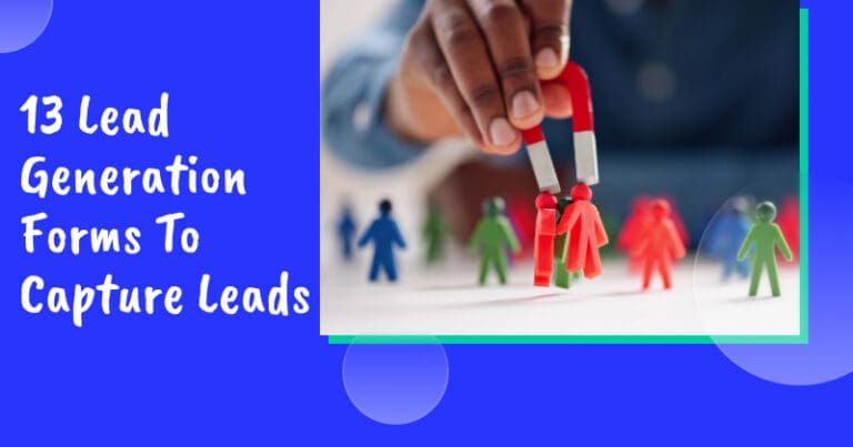 Lead generation forms