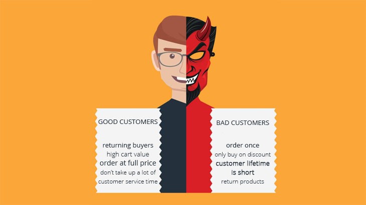 bad and good customers