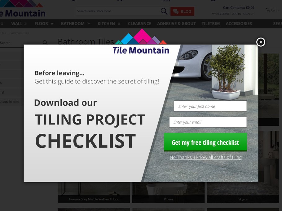 20 awesome popup examples to get more email subscribers easily