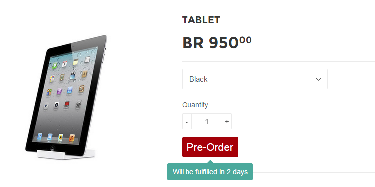 Preorder Manager, take payment for pre-orders. Preorder Manager, take payment for pre-orders.