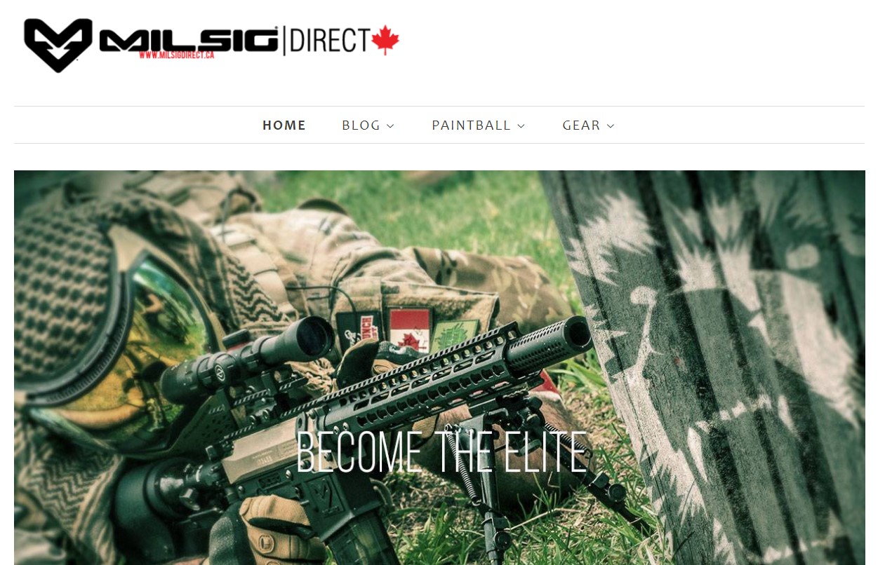 MilsigDirect, a Shopify store