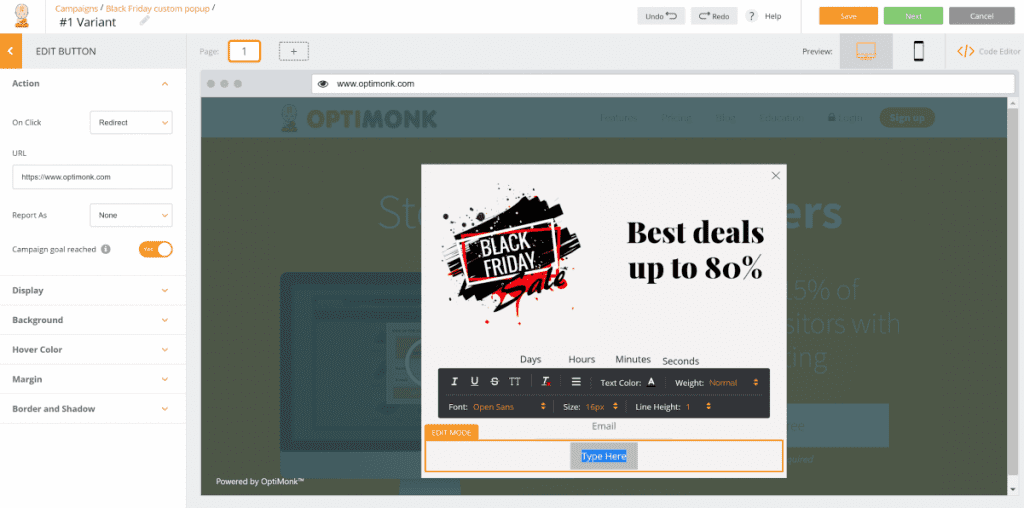 How to Create a Custom Popup by Using OptiMonk How to Create a Custom Popup by Using OptiMonk