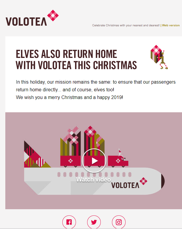 Christmas newsletter example