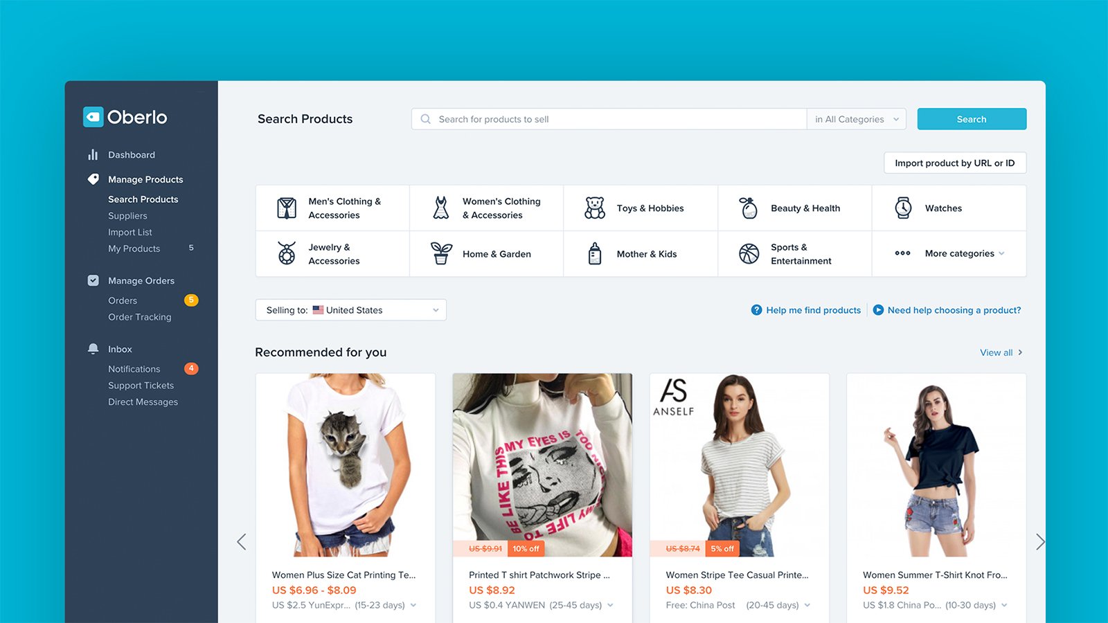 oberlo shopify app - The 40 Best Shopify Apps to Increase Sales & Conversions in 2022