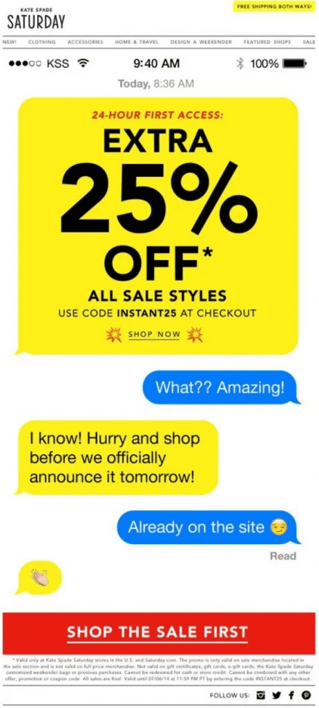 Kate Spade’s psychographic segmentation marketing campaign