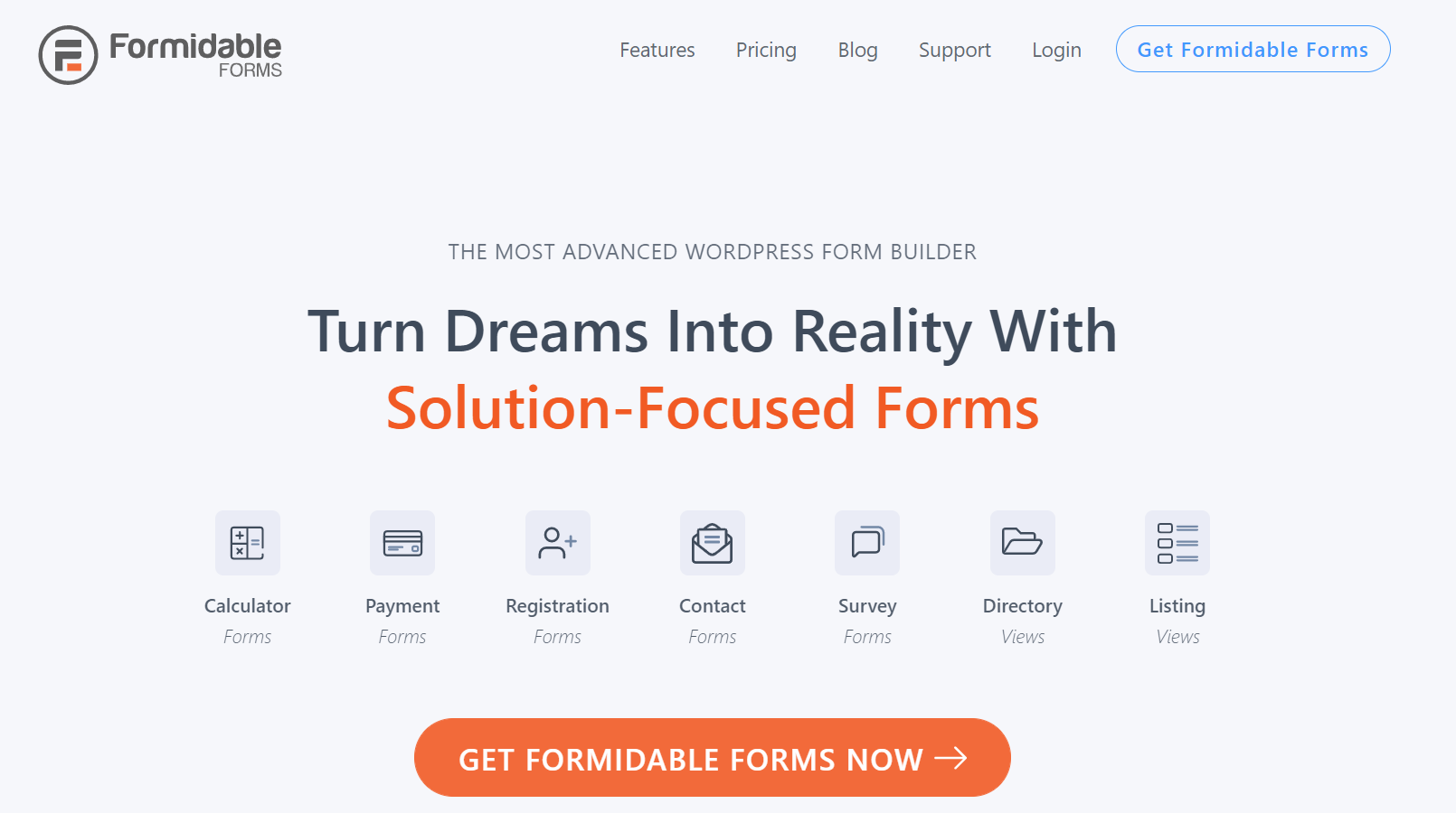 Formidable Forms WordPress form plugin