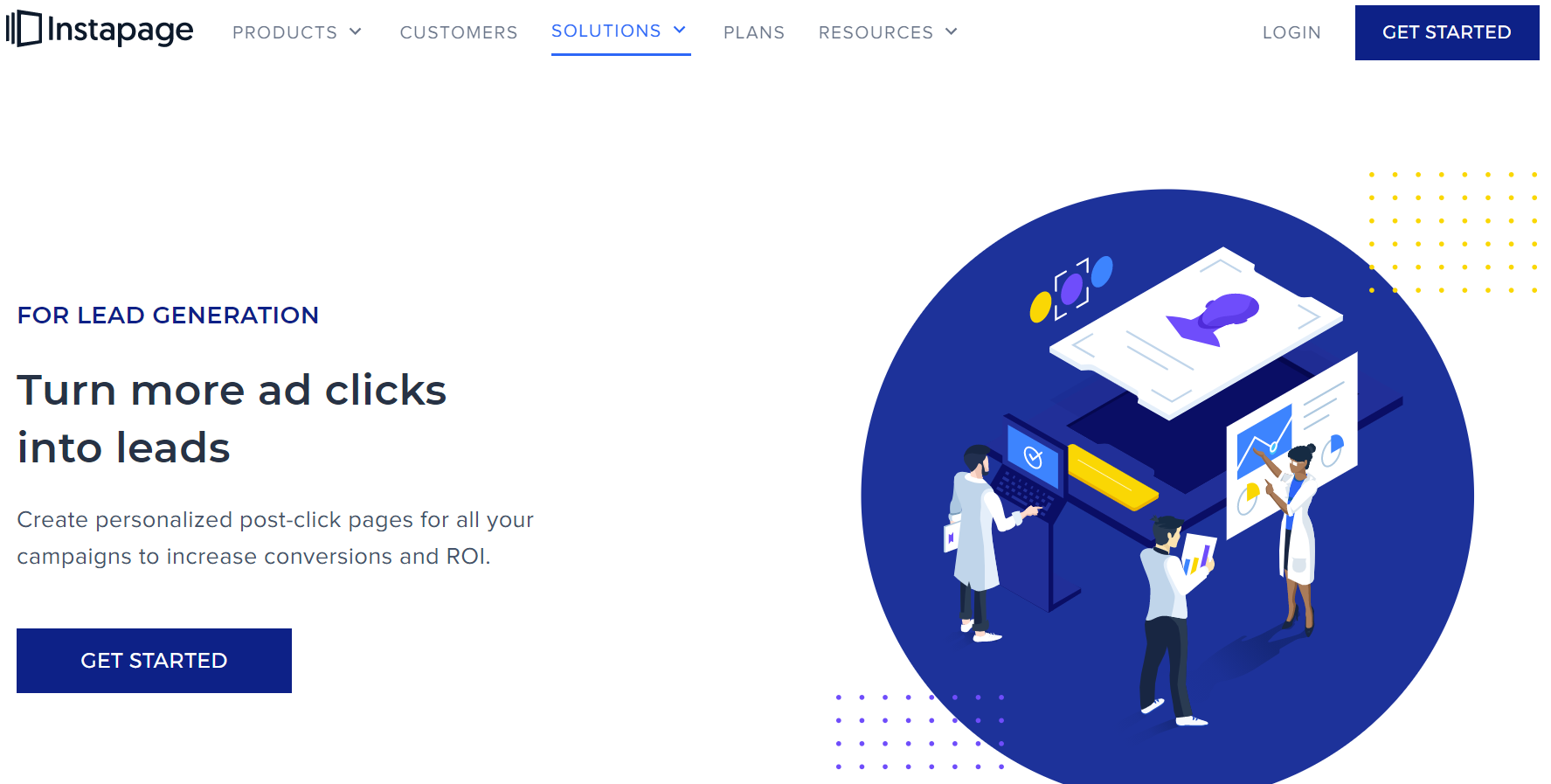 InstaPage Home Page