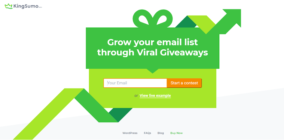 KingSumo giveaway tool