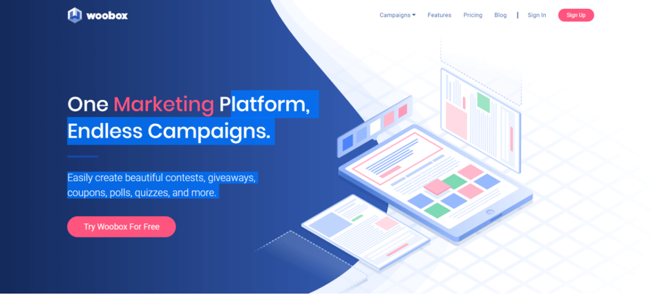 Woobox giveaways tools
