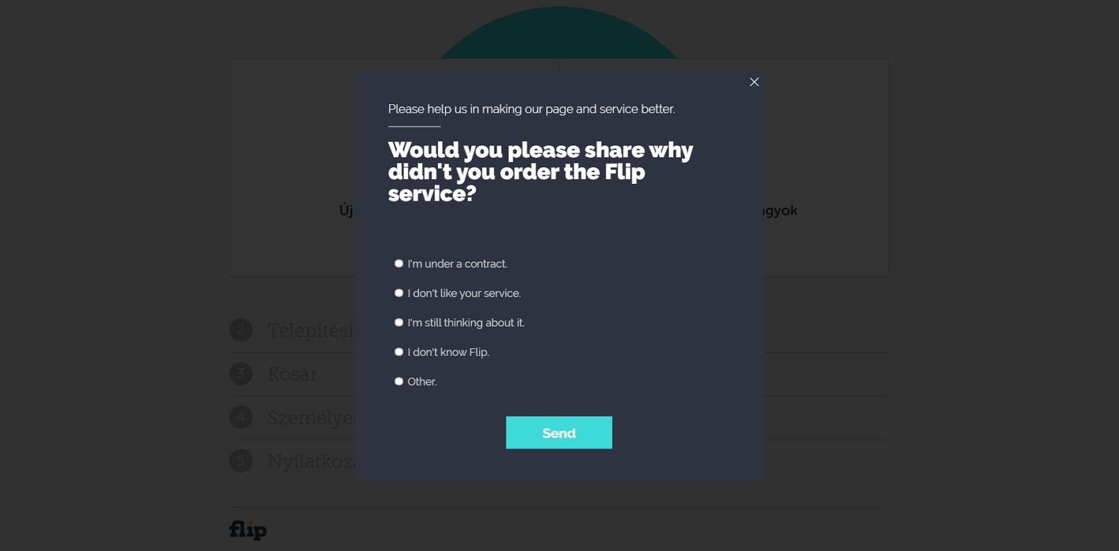 Fully aware customer feedback surveys from Flip