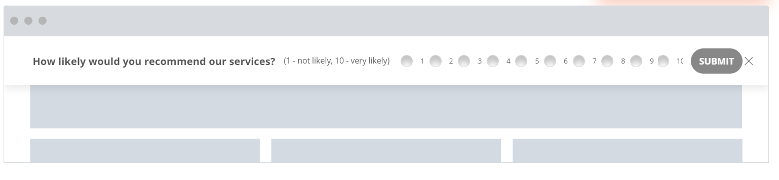 Numerical rating scale