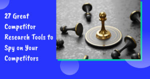 Competitor analysis tool