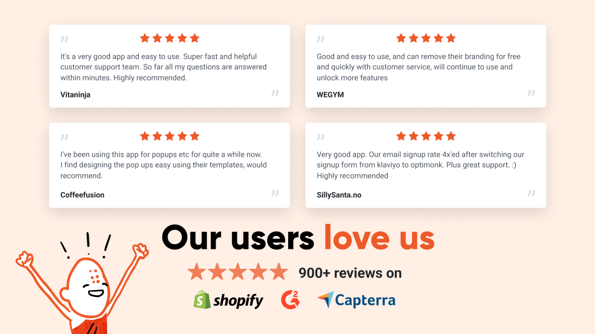 Shopify reviews