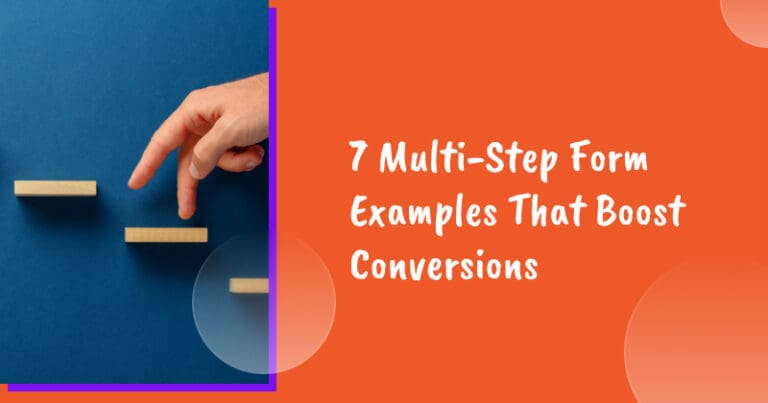 Multi step form examples