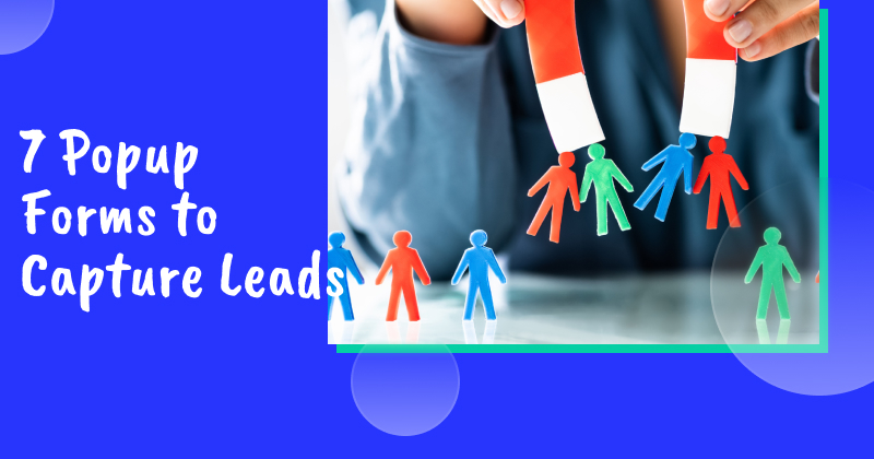 Popup forms banner