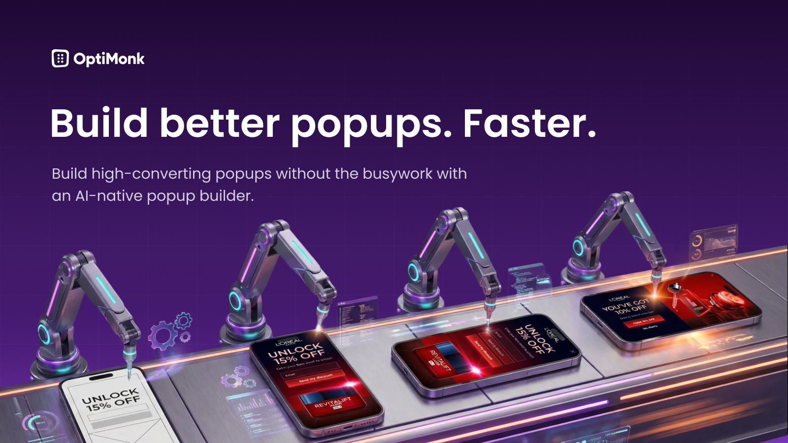 OptiMonk: AI Popup Builder