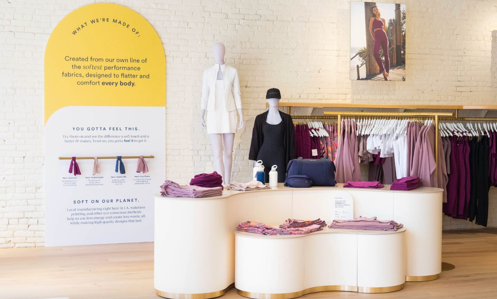 Beyond Yoga brick-and-mortal shop