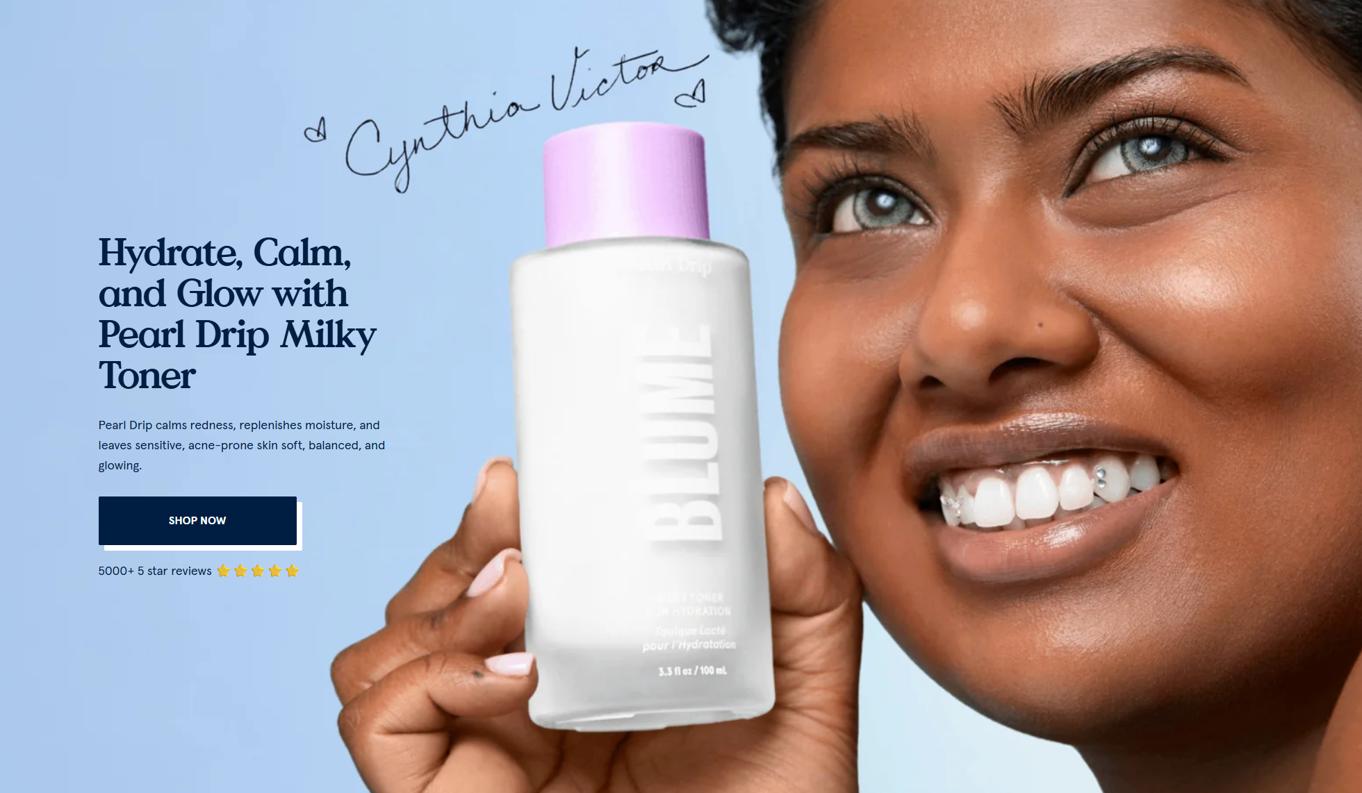 ecommerce cross-selling example: Blume