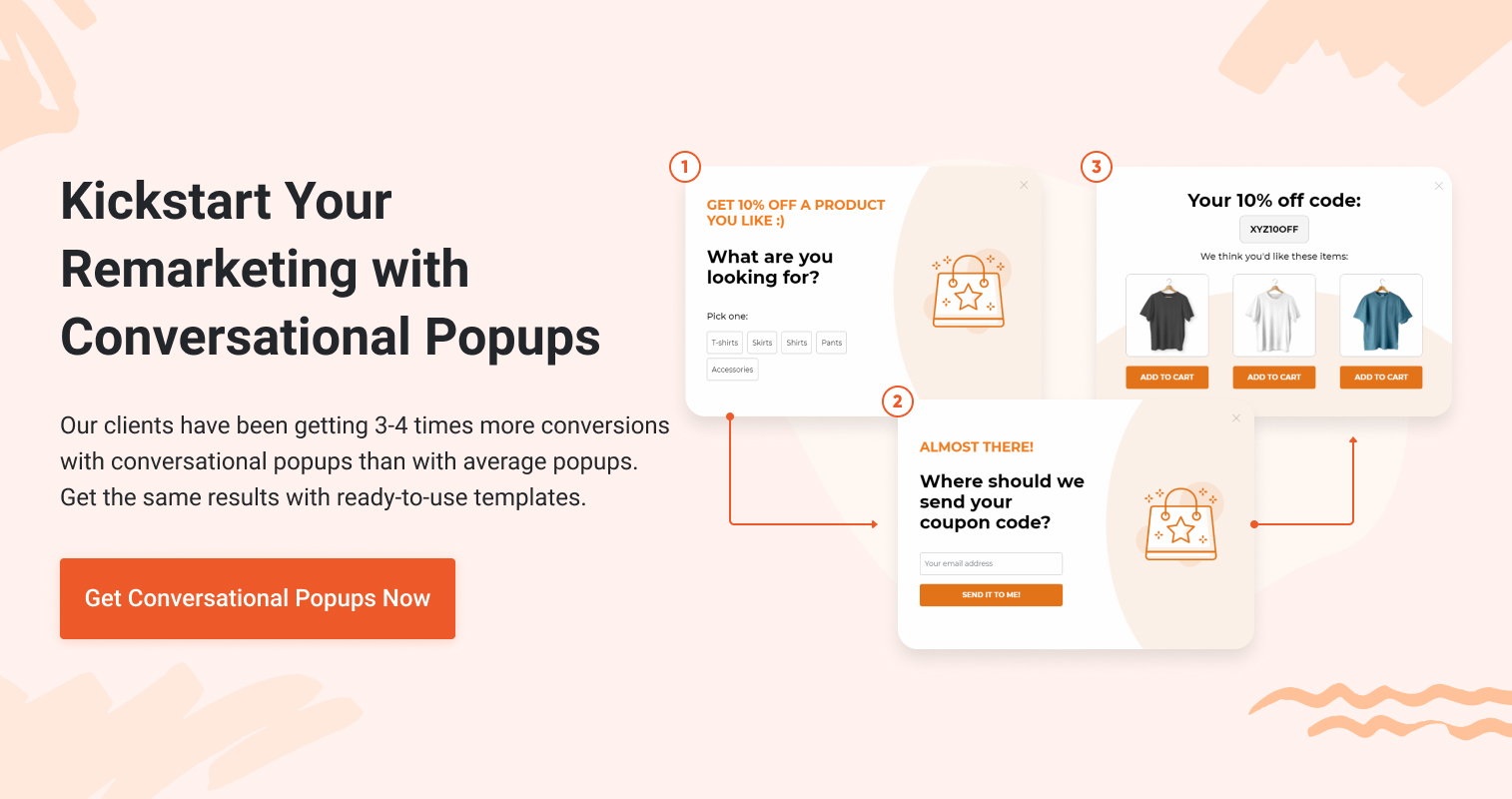 try conversational popups for free