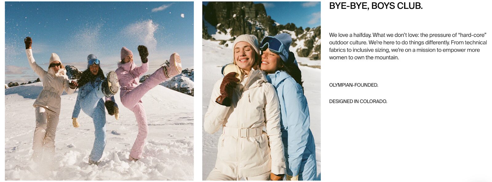 Bye-bye boys club slogen