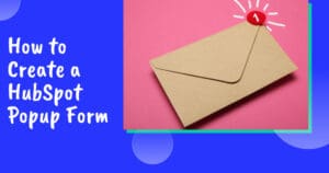 HubSpot form