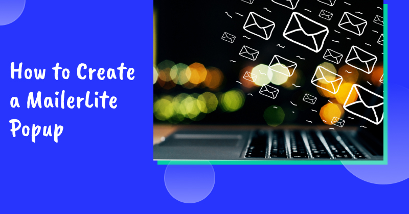 MailerLite popup