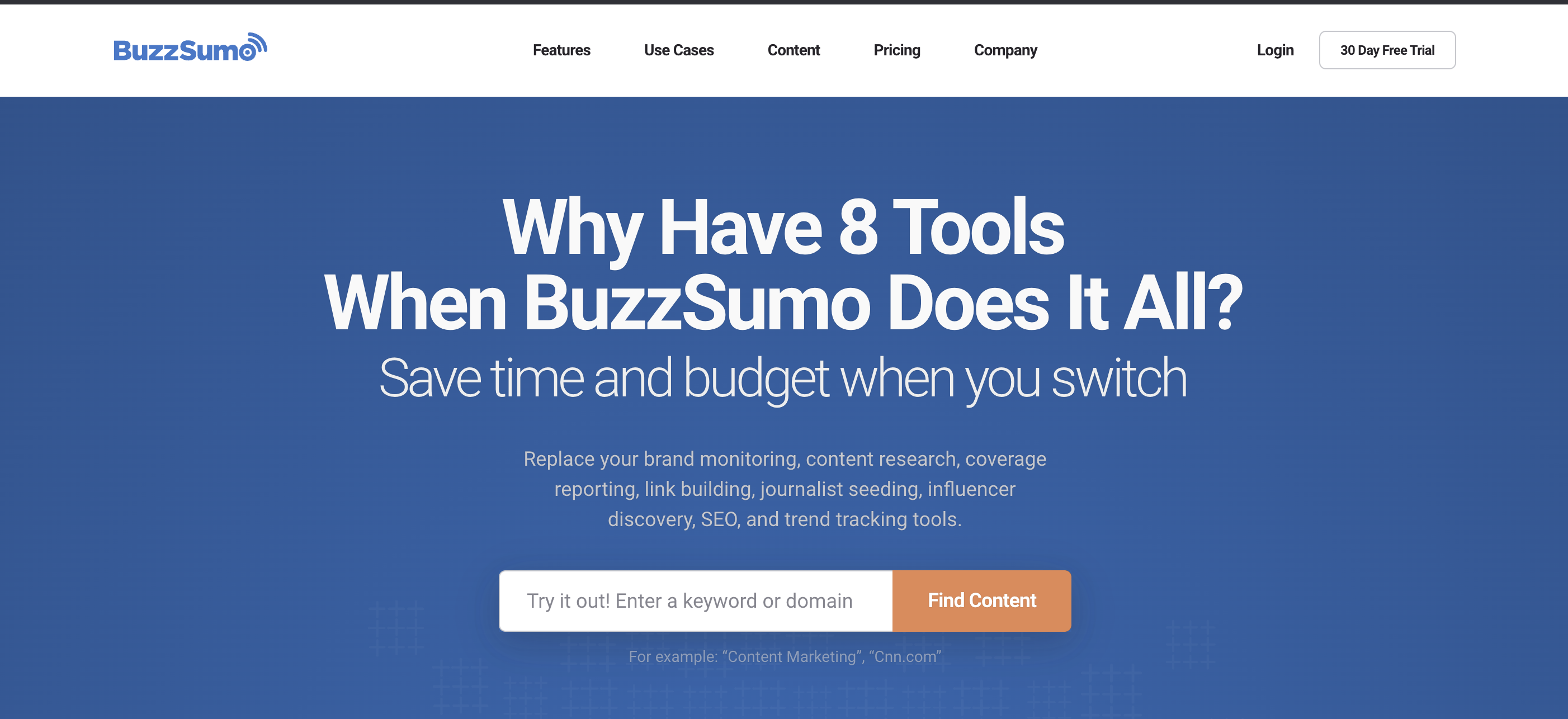 Buzzsumo the research tools