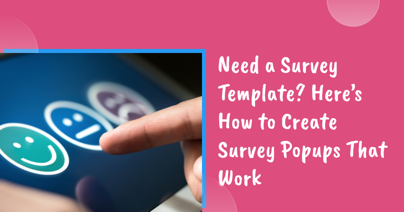 Need a survey template banner