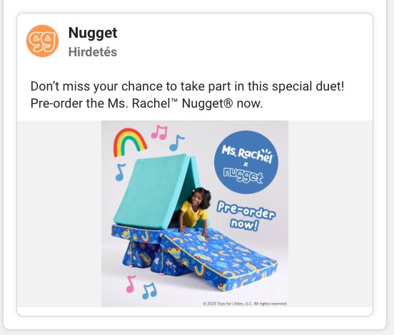 Pre-order ad by Nugget