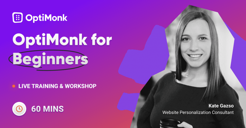 OptiMonk for Beginners 1200 x 628 v1 eng 1 1024x536 - OptiMonk - Personalize. Optimize. Monetize.