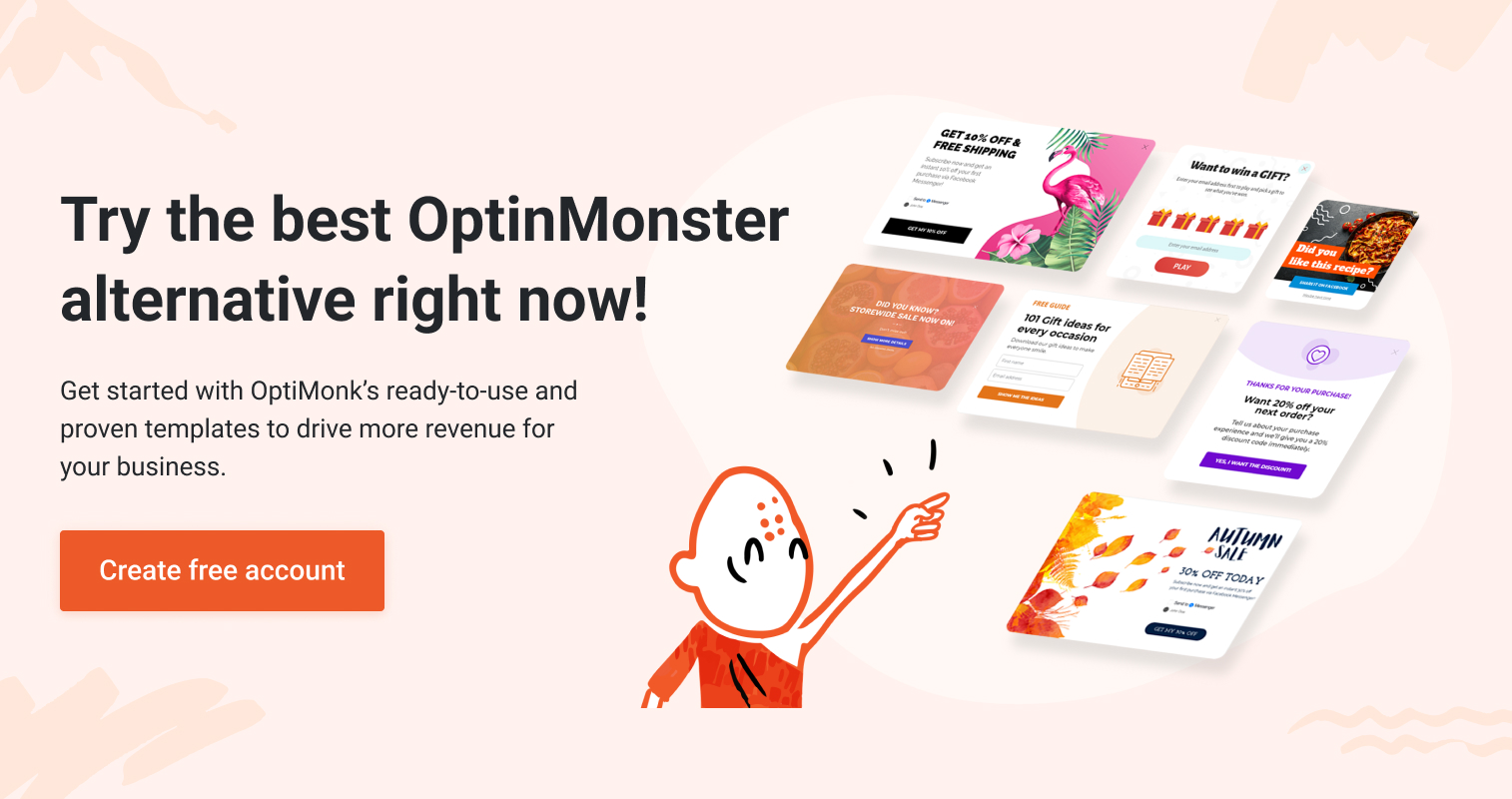 best Optinmonster alternative