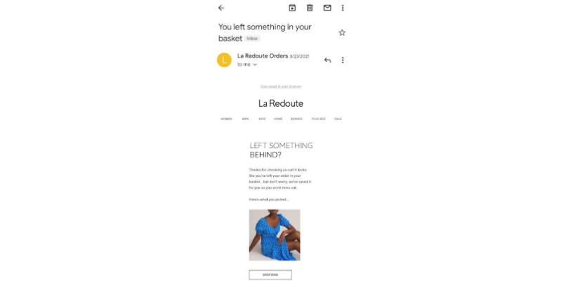 How to Scale Up Your Ecommerce Business with Personalized Mobile Communications Personalized Abandoned Cart Recovery Email - How to Scale Up Your Ecommerce Business with Personalized Mobile Communications