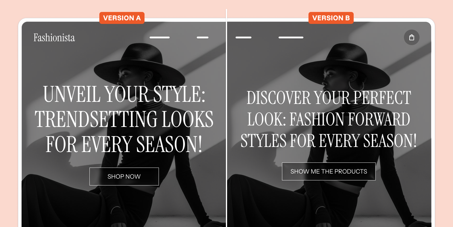 A/B testing