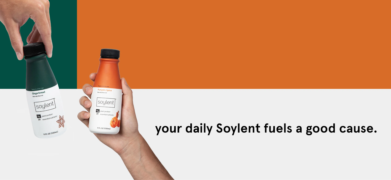 Soylent fuels a good cause