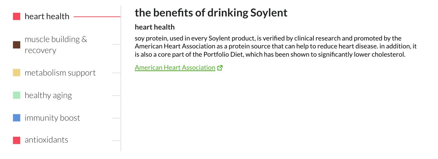 Benefits of Soylent