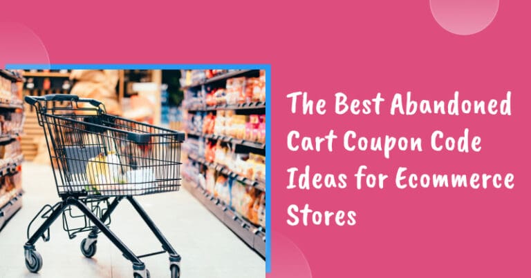 The best abandoned cart coupon code
