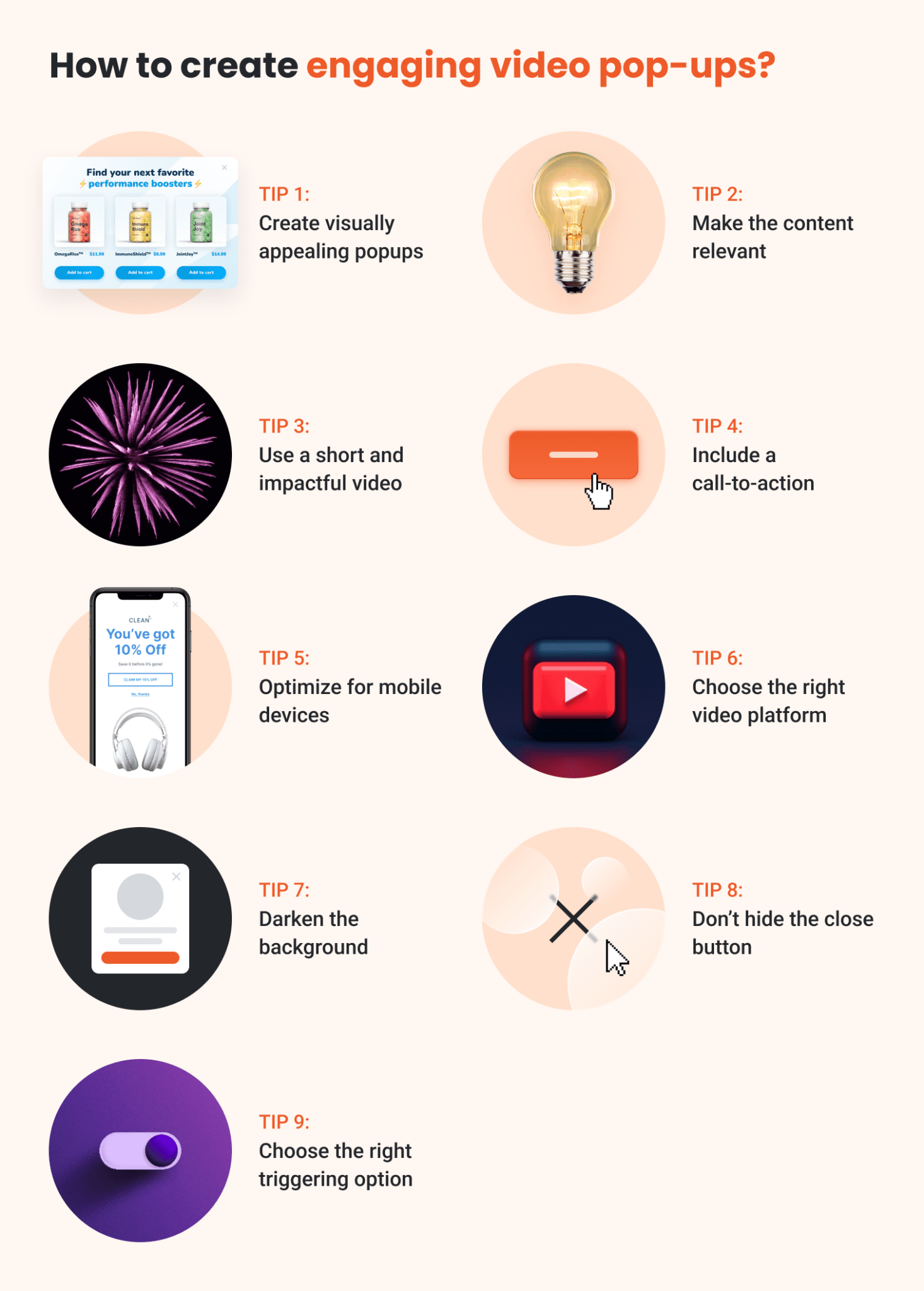 6 Video Popup Examples & 9 Tips for Maximum Engagement - OptiMonk Blog