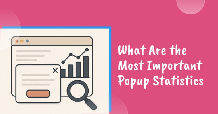 Popup statistics