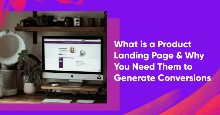 What is a Product Landing Page Banner