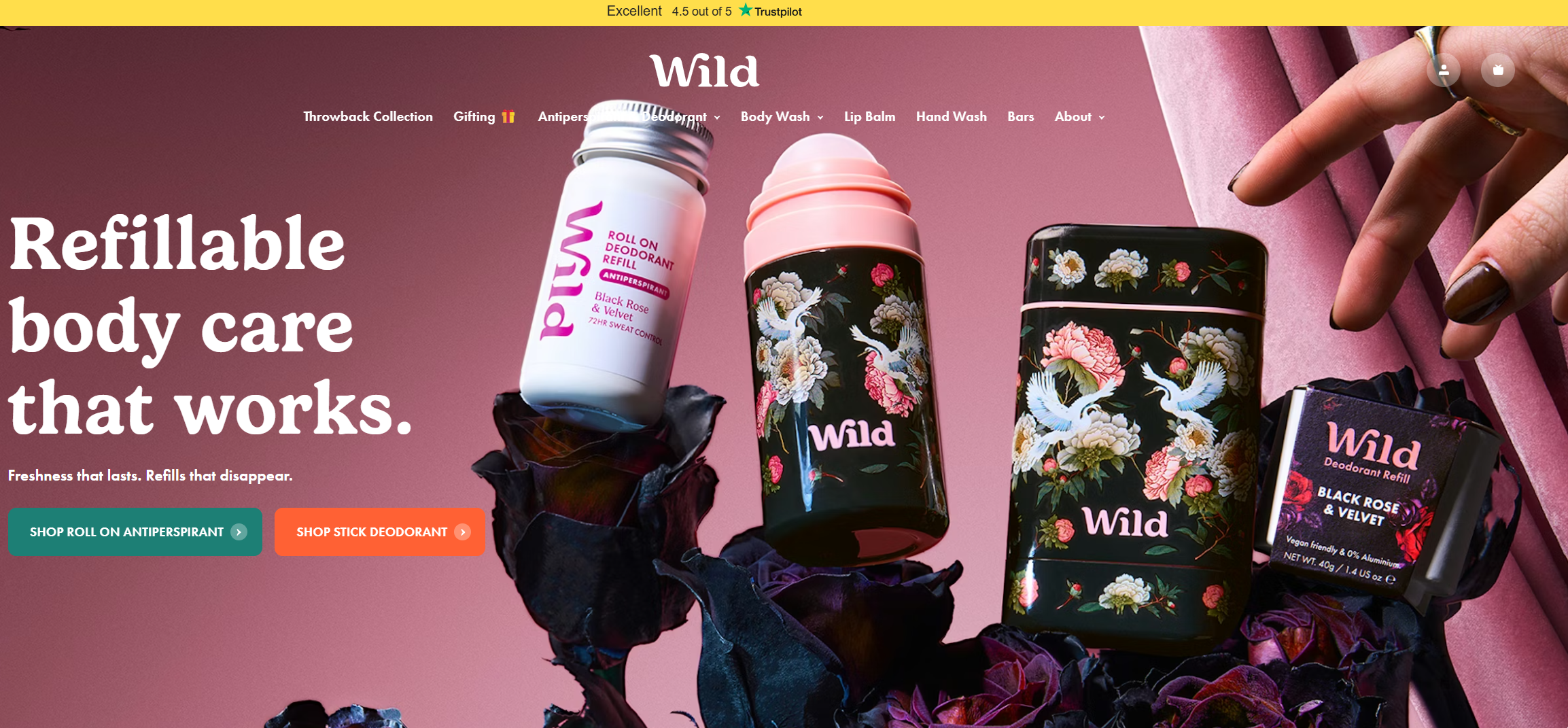 Wild UK_Shopify cross-selling example